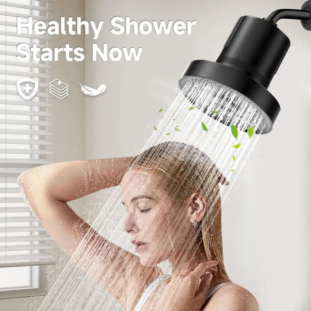 Filter Shower head - Removes chlorine, metals and contaminants that contribute to hair loss / thinning as well as dry and itchy skin.