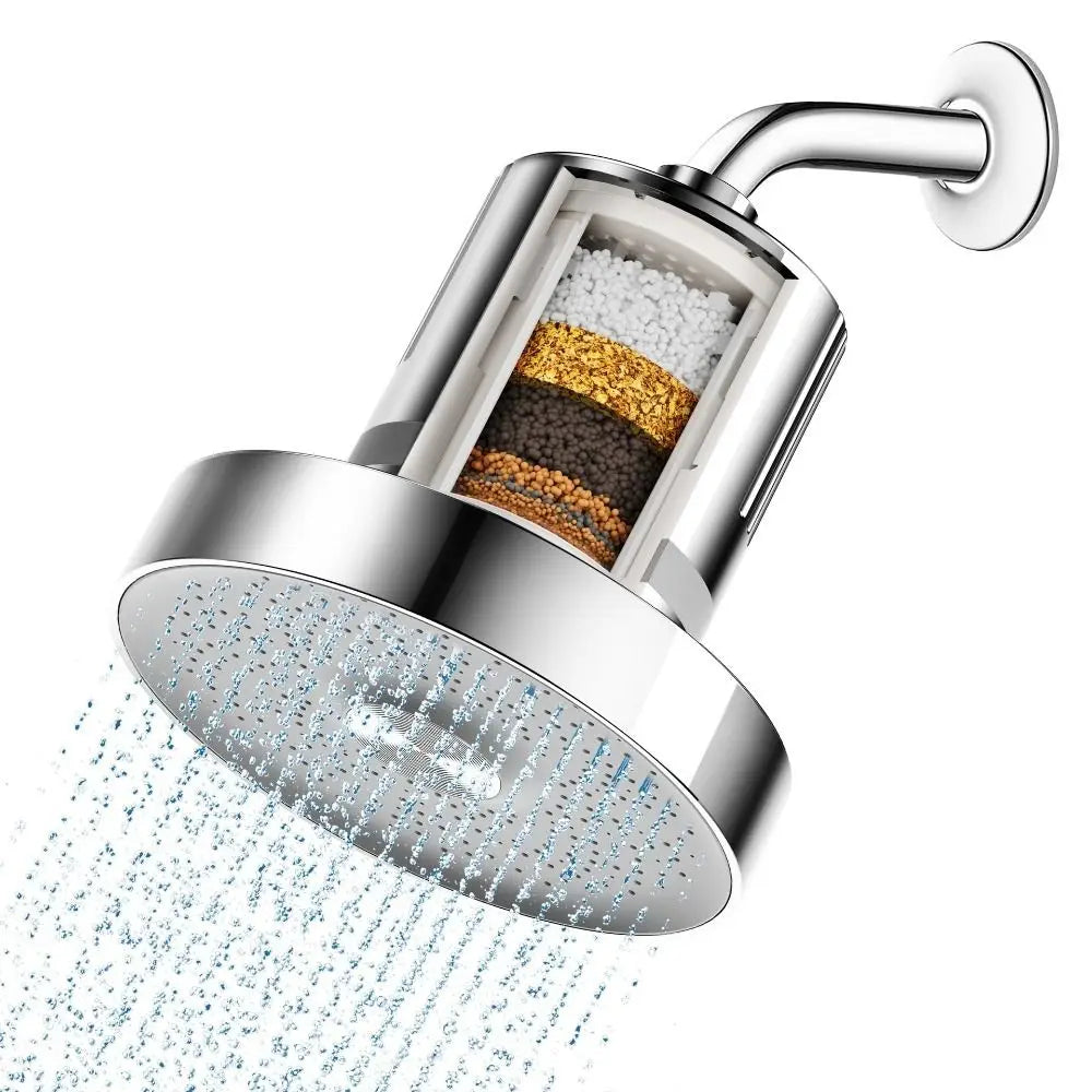 Filter Shower head - Removes chlorine, metals and contaminants that contribute to hair loss / thinning as well as dry and itchy skin.